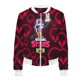Женский бомбер 3D Brawl Stars Red Wizard Barley: в Ухте, 100% полиэстер | застегивается на молнию, по бокам два кармана без застежек, мягкие манжеты, по низу бомбера и на воротнике — эластичная резинка | barley. барли | bea | bo | brawl stars | crow | dynamike | gt max | gt макс | max | mortis | red wizard barley | sakura spike | sally leon | sally леон | sandy | spike | алый волшебник барли | беа | бо | бравл старс | динамайк | макс | мортис | спайк | сэ