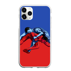 Чехол для iPhone 11 Pro Max матовый с принтом Борьба в Ухте, Силикон |  | sport | wrestling | борьба | вольная | греко римская | единоборство | спорт