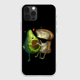 Чехол для iPhone 12 Pro Love: в Ухте, силикон | область печати: задняя сторона чехла, без боковых панелей | avocado | avocato | avogato | cat | cats | авокадо | авокато | авокот | картинка | картинки | кот | коте | котэ | прикольная | прикольные