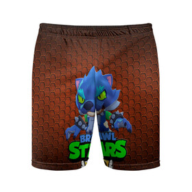 Мужские шорты спортивные с принтом Brawl stars в Ухте,  |  | best leon | brawl stars | акула | бравл старс | леон