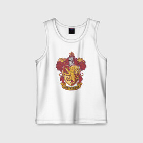 Детская майка хлопок с принтом Coat of gryffindor в Ухте,  |  | vdgerir | гарри поттер | гриффиндор | дамблдор | добби | слизерин | хогвартс