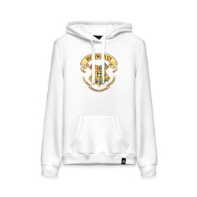 Женская толстовка с принтом Coat of Hogwarts в Ухте, френч-терри, мягкий теплый начес внутри (100% хлопок) | карман-кенгуру, эластичные манжеты и нижняя кромка, капюшон с подкладом и шнурком | Тематика изображения на принте: vdgerir | гарри поттер | гриффиндор | дамблдор | добби | слизерин | хогвартс