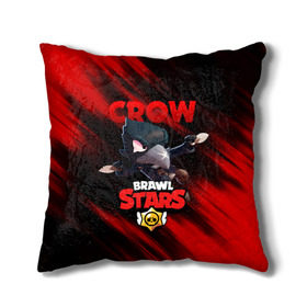 Подушка 3D с принтом BRAWL STARS CROW в Ухте, наволочка – 100% полиэстер, наполнитель – холлофайбер (легкий наполнитель, не вызывает аллергию). | состоит из подушки и наволочки. Наволочка на молнии, легко снимается для стирки | bibi | brawl stars | crow | el brown | leon | leon shark | max | sally leon | shark | stars | werewolf | акула | биби | ворон | леон | оборотень