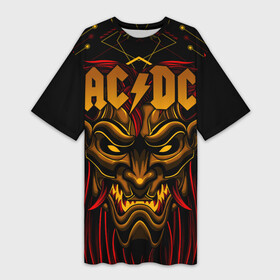 Платье-футболка 3D AC DC: в Ухте,  |  | ac dc | acdc | back in black | columbia | epic | force | guitar | pop | rock | vevo | ангус | блюз | рок | хард | янг