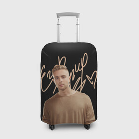 Чехол для чемодана 3D Егор Крид: в Ухте, 86% полиэфир, 14% спандекс | двустороннее нанесение принта, прорези для ручек и колес | black star | ek | ek team | family | kreed | блэк стар | голубые глаза | егор булаткин | егор крид | ек | идеальный мужчина | крид | холостяк