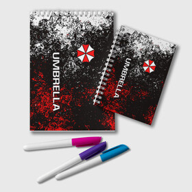 Блокнот с принтом RESIDENT EVIL в Ухте, 100% бумага | 48 листов, плотность листов — 60 г/м2, плотность картонной обложки — 250 г/м2. Листы скреплены удобной пружинной спиралью. Цвет линий — светло-серый
 | ada wong | biohazard | leon | nemesis | project resistance | raccoon city | re | re3 | resident evil | resident evil 3 | rpd | stars | umbrella | ада вонг | амбрелла | немезис | ужасы