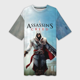 Платье-футболка 3D Assassins Creed: в Ухте,  |  | blood | game | асасин | ассасин | ассасин крид | ассассин | ассассин крид | дезмонд майлс | дитя ассассинов | игра | кровь | надпись | оружие