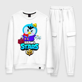 Женский костюм хлопок BRAWL STARS MR.P: в Ухте, 100% хлопок | на свитшоте круглая горловина, мягкая резинка по низу. Брюки заужены к низу, на них два вида карманов: два