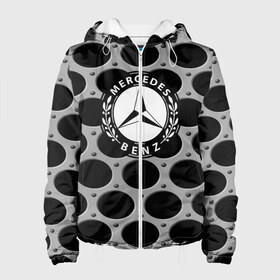 Женская куртка 3D с принтом MERCEDES-BENZ в Ухте, ткань верха — 100% полиэстер, подклад — флис | прямой крой, подол и капюшон оформлены резинкой с фиксаторами, два кармана без застежек по бокам, один большой потайной карман на груди. Карман на груди застегивается на липучку | amg | auto | bmw | honda | jdm | mercedes | nissan | porsche | racing | sport | toyota | автомобил | автомобильные | киа | лексус | марка | машины | митсубиси | ниссан | порше | спорт | субару | тесла | тойота | хонда