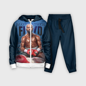 Детский костюм 3D с принтом Mayweather в Ухте,  |  | floyd | floyd mayweather jr. | бокс | майвайзер | майвейзер | мейвезер | флойд мейвезер