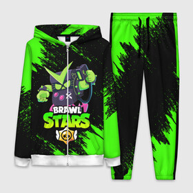 Женский костюм 3D с принтом BRAWL STARS VIRUS 8 BIT в Ухте,  |  | 8 bit | 8 бит | bibi | brawl stars | crow | el brown | leon | leon shark | max | mr.p | sally leon | shark | stars | virus | werewolf | акула | биби | вирус | ворон | леон | оборотень | пингвин