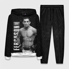 Женский костюм 3D (с толстовкой) с принтом EL CUCUY Tony Ferguson в Ухте,  |  | el cucuy | ferguson | mma | tony | tony ferguson | ufc | арманн | бокс | борьба | джиу джитсу | кукуй | тони | тони фергюсон | фергюсон | эль | эль кукуй | энтони
