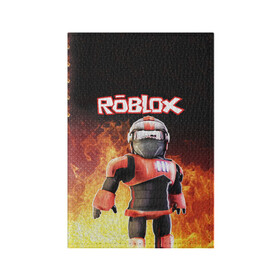 Обложка для паспорта матовая кожа с принтом ROBLOX в Ухте, натуральная матовая кожа | размер 19,3 х 13,7 см; прозрачные пластиковые крепления | roblox | игра | компьютерная игра | логотип | онлайн | онлайн игра | роблакс | роблокс