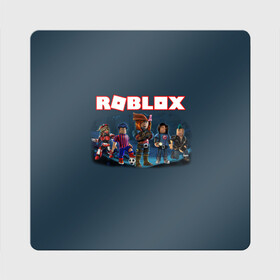 Магнит виниловый Квадрат с принтом ROBLOX в Ухте, полимерный материал с магнитным слоем | размер 9*9 см, закругленные углы | roblox | игра | компьютерная игра | логотип | онлайн | онлайн игра | роблакс | роблокс