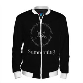 Мужской бомбер 3D с принтом Summoning в Ухте, 100% полиэстер | застегивается на молнию, по бокам два кармана без застежек, по низу бомбера и на воротнике - эластичная резинка | blackmetal | атмосферный | властелин колец | дарк эмбиент | михаэль «силениус» грегор | рихард «протектор» ледерер
