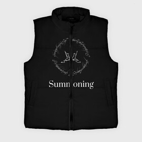 Мужской жилет утепленный 3D с принтом Summoning в Ухте,  |  | blackmetal | атмосферный | властелин колец | дарк эмбиент | михаэль «силениус» грегор | рихард «протектор» ледерер