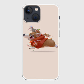 Чехол для iPhone 13 mini с принтом КОРГИ И МЫШАТА в Ухте,  |  | Тематика изображения на принте: animals | corgi | dogs | pets | puppies | queen | животные | корги | королева | песики | питомцы | собаки | щенки