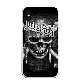 Чехол для iPhone XS Max матовый с принтом Judas Priest в Ухте, Силикон | Область печати: задняя сторона чехла, без боковых панелей | breaking the law | judas priest | live | painkiller | гленн типтон | грув | метал | роб хэлфорд | рок | тим оуэнс | хард | хеви