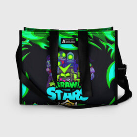 Сумка-шоппер 3D с принтом BRAWL STARS 2020 | Пламя в Ухте, 100% полиэстер | застегивается на металлическую кнопку; внутренний карман застегивается на молнию. Стенки укреплены специальным мягким материалом, чтобы защитить содержимое от несильных ударов
 | 8 | 8bit | bit | brawl | brawlstars | crow | leon | leonskin | max | mr p | sally | virus | бит | бравл | ворона | игра | леон | макс | молнии | мультик | пламя | старc | старз