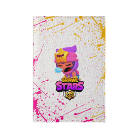Обложка для паспорта матовая кожа BRAWL STARS SANDY: в Ухте, натуральная матовая кожа | размер 19,3 х 13,7 см; прозрачные пластиковые крепления | 8 bit | 8 бит | bibi | brawl stars | crow | el brown | leon | leon shark | max | mr.p | sally leon | sandy | shark | stars | tara | virus | werewolf | акула | биби | вирус | ворон | леон | оборотень | пингвин