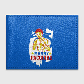 Обложка для студенческого билета с принтом Manny Pacquiao в Ухте, натуральная кожа | Размер: 11*8 см; Печать на всей внешней стороне | manny pacquiao | pac man | pacquiao | бокс | мэнни пакьяо | пакьяо