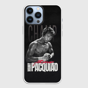 Чехол для iPhone 13 Pro Max с принтом Manny Pacquiao в Ухте,  |  | Тематика изображения на принте: manny pacquiao | pac man | pacquiao | бокс | мэнни пакьяо | пакьяо