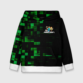 Детская толстовка 3D с принтом MINECRAFT. в Ухте, 100% полиэстер | двухслойный капюшон со шнурком для регулировки, мягкие манжеты на рукавах и по низу толстовки, спереди карман-кенгуру с мягким внутренним слоем | craft | game | mine | minecraft | minecraftmemories | pixel | twitter | игра | майнкрафт | маркус перссон | пиксель | ремесло | шахта