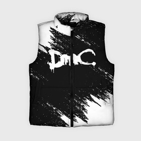 Женский жилет утепленный 3D с принтом DEVIL MAY CRY (DMC) в Ухте,  |  | dante | devil may cry | devil may cry 5 | dmc | game | hell | play | sword | ад | данте | игры | меч