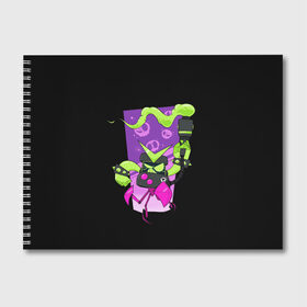 Альбом для рисования с принтом Brawl Stars 8-BIT в Ухте, 100% бумага
 | матовая бумага, плотность 200 мг. | brawl | brawl stars | crow | leon | sally | shark | stars | акула | бравл | бравл старс | браво старс | игра | компьютерная | кров | леон | леон акула | онлайн | старс | шарк