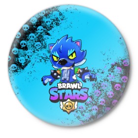 Значок Brawl Stars LEON: в Ухте,  металл | круглая форма, металлическая застежка в виде булавки | brawl | brawl stars | crow | leon | sally | shark | stars | акула | бравл | бравл старс | браво старс | игра | компьютерная | кров | леон | леон акула | онлайн | старс | шарк