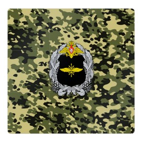 Магнитный плакат 3Х3 с принтом Войска связи в Ухте, Полимерный материал с магнитным слоем | 9 деталей размером 9*9 см | Тематика изображения на принте: 23 февраля | army | армейка | армия | военный связист | войска | войска связи | вс | герб | день | зеленка | знак | камуфляж | лого | надпись | офицер | петлицы | подарок | праздник | радио | радист | россии