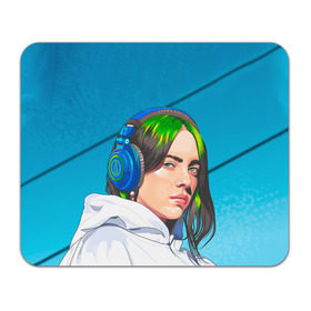 Коврик для мышки прямоугольный БИЛЛИ АЙЛИШ: в Ухте, натуральный каучук | размер 230 х 185 мм; запечатка лицевой стороны | bad guy | billie eilish | music | ocean eyes | pop | билли айлиш | билли эйлиш | девушка | музыка