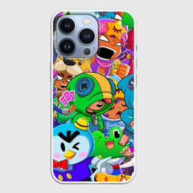 Чехол для iPhone 13 Pro с принтом BRAWL STARS | БРАВЛ СТАРС (Z) в Ухте,  |  | Тематика изображения на принте: 8 bit | 8 бит | bibi | brawl stars | crow | el brown | leon | leon shark | max | mr.p | sally leon | shark | stars | virus | werewolf | акула | биби | вирус | ворон | леон | оборотень | пингвин