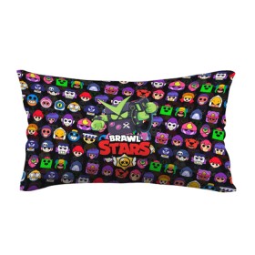 Подушка 3D антистресс с принтом BRAWL STARS VIRUS 8-BIT в Ухте, наволочка — 100% полиэстер, наполнитель — вспененный полистирол | состоит из подушки и наволочки на молнии | 8 bit | 8 бит | bibi | brawl stars | crow | el brown | leon | leon shark | max | mr.p | sally leon | shark | stars | virus | werewolf | акула | биби | вирус | ворон | леон | оборотень | пингвин