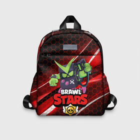 Детский рюкзак 3D с принтом BRAWL STARS VIRUS 8 BIT в Ухте, 100% полиэстер | лямки с регулируемой длиной, сверху петелька, чтобы рюкзак можно было повесить на вешалку. Основное отделение закрывается на молнию, как и внешний карман. Внутри дополнительный карман. По бокам два дополнительных кармашка | Тематика изображения на принте: 8 bit | 8 бит | bibi | brawl stars | crow | el brown | leon | leon shark | max | mr.p | sally leon | shark | stars | virus | werewolf | акула | биби | вирус | ворон | леон | оборотень | пингвин
