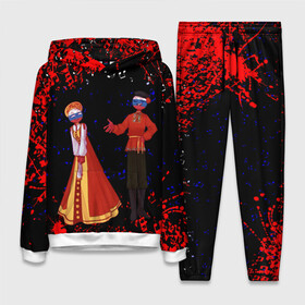 Женский костюм 3D (с толстовкой) CountryHumans.: в Ухте,  |  | country | countryhumans | америка | дружба народов | контрихуменс | патриотизм | персонажи | родина | россия | страна | страна людей | сша | талерантность