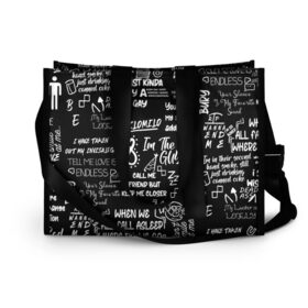 Сумка-шоппер 3D BILLIE EILISH BLACK: в Ухте, 100% полиэстер | застегивается на металлическую кнопку; внутренний карман застегивается на молнию. Стенки укреплены специальным мягким материалом, чтобы защитить содержимое от несильных ударов
 | bad guy | billie eilish | music | ocean eyes | pop | билли айлиш | билли эйлиш | девушка | музыка