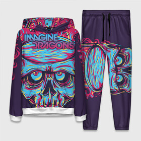 Женский костюм 3D (с толстовкой) с принтом Imagine Dragons в Ухте,  |  | alternative | believer | demons | dragons | imagines | imagining | interscope | kid | korner | radioactive | records | альтернативный рок | имеджин драгонс | инди | поп | электроник