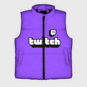 Мужской жилет утепленный 3D Twitch: в Ухте,  |  | twich | twitch | twitch logo | twitch tv | твитч | твитч тв | твич | твич тв