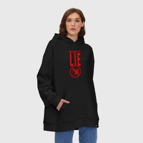 Худи SuperOversize хлопок с принтом PORTAL в Ухте, 70% хлопок, 30% полиэстер, мягкий начес внутри | карман-кенгуру, эластичная резинка на манжетах и по нижней кромке, двухслойный капюшон
 | aperture laboratories | glados | portal | portal 2 | valve | гладос | портал | портал 2 | челл