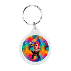 Брелок круглый с принтом Brawl Stars Colt (Кольт) в Ухте, пластик и полированная сталь | круглая форма, металлическое крепление в виде кольца | brawl | brawl stars | brawlstars | brawlstarsmemes | brawl_stars | clashofclans | clashroyale | colt | plp | supercell | бравл | бравлстарс | кольт