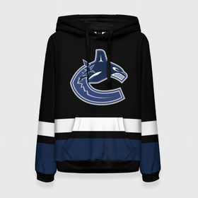 Женская толстовка 3D с принтом Vancouver Canucks в Ухте, 100% полиэстер  | двухслойный капюшон со шнурком для регулировки, мягкие манжеты на рукавах и по низу толстовки, спереди карман-кенгуру с мягким внутренним слоем. | canucks | hockey | nhl | usa | vancouver | vancouver canucks | ванкувер | ванкувер кэнакс | кэнакс | накс | нхл | спорт | сша | хоккей | шайба