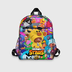 Детский рюкзак 3D с принтом BRAWL STARS SALLY LEON в Ухте, 100% полиэстер | лямки с регулируемой длиной, сверху петелька, чтобы рюкзак можно было повесить на вешалку. Основное отделение закрывается на молнию, как и внешний карман. Внутри дополнительный карман. По бокам два дополнительных кармашка | Тематика изображения на принте: 8 bit | 8 бит | bibi | brawl stars | crow | el brown | leon | leon shark | max | mr.p | sally leon | shark | stars | virus | werewolf | акула | биби | вирус | ворон | леон | оборотень | пингвин