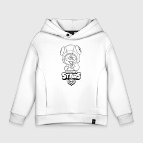 Детское худи Oversize хлопок с принтом Brawl Stars LEON (раскраска) в Ухте, френч-терри — 70% хлопок, 30% полиэстер. Мягкий теплый начес внутри —100% хлопок | боковые карманы, эластичные манжеты и нижняя кромка, капюшон на магнитной кнопке | brawl | brawl stars | crow | leon | sally | shark | stars | акула | бравл | бравл старс | браво старс | игра | компьютерная | кров | леон | леон акула | раскраска | старс | шарк