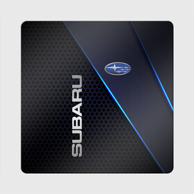 Магнит виниловый Квадрат с принтом  SUBARU | СУБАРУ (Z) в Ухте, полимерный материал с магнитным слоем | размер 9*9 см, закругленные углы | 2020 | auto | forester | impreza | outback | sport | sti | subaru | tribeca | wrx | авто | автомобиль | автомобильные | аутбек | бренд | врх | импреза | марка | машины | оутбек | спорт | сти | субару | трибека | форестер