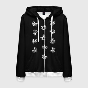 Мужская толстовка 3D на молнии с принтом Pyrokinesis в Ухте, 100% полиэстер | длина до линии бедра, манжеты и пояс оформлены мягкой тканевой резинкой, двухслойный капюшон со шнурком для регулировки, спереди молния, по бокам два кармана | pyrokinesis | андрей | русский рэп | рэп | хип хоп