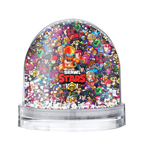Снежный шар BRAWL STARS:MAX: в Ухте, Пластик | Изображение внутри шара печатается на глянцевой фотобумаге с двух сторон | bibi | brawl stars | brock | bull | crow | dinomike | el primo | leon | mobile game | nita | poko | ricochet | stars | tara | бравл старс | ворон | леон | мобильные игры
