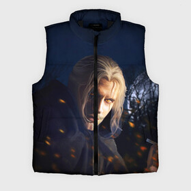 Мужской жилет утепленный 3D с принтом ВЕДЬМАК в Ухте,  |  | gerald | geralt | henry cavill | netflix | the witcher | wild hunt | witcher | wolf | ведьмак | ведьмак сериал | волк | генри кавилл | геральд | дикая охота | нетфликс | нэтфликс
