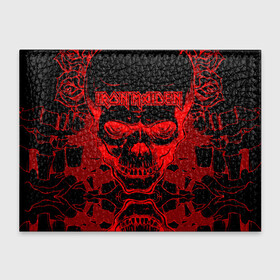 Обложка для студенческого билета с принтом Iron Maiden в Ухте, натуральная кожа | Размер: 11*8 см; Печать на всей внешней стороне | 80s | hardrock | heavy | iron | maiden | metal | pop | steve harris | the final frontier | uk | айрон | группа | железная дева | метал | мэйден | хеви
