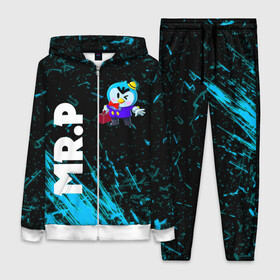 Женский костюм 3D с принтом BRAWL STARS MR.P. в Ухте,  |  | bea | bibi | brawl stars | colt | crow | el brown | leon | leon shark | max | mr.p | nita | sally leon | shark | акула | беа | берли | биби | бравл старс | ворон | кольт | леон | леон акула | макс | нита | шелли